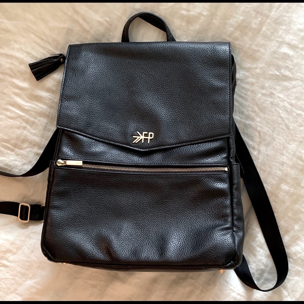 Black Freshly Picked Classic Backpack Diaperbag